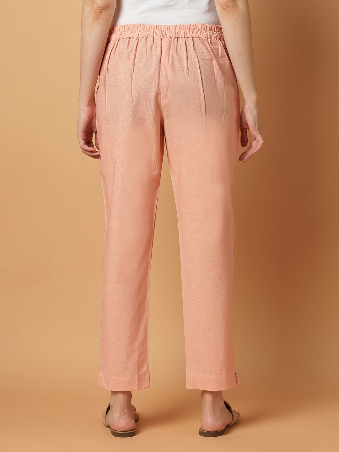 Peach Premium Cotton Trouser