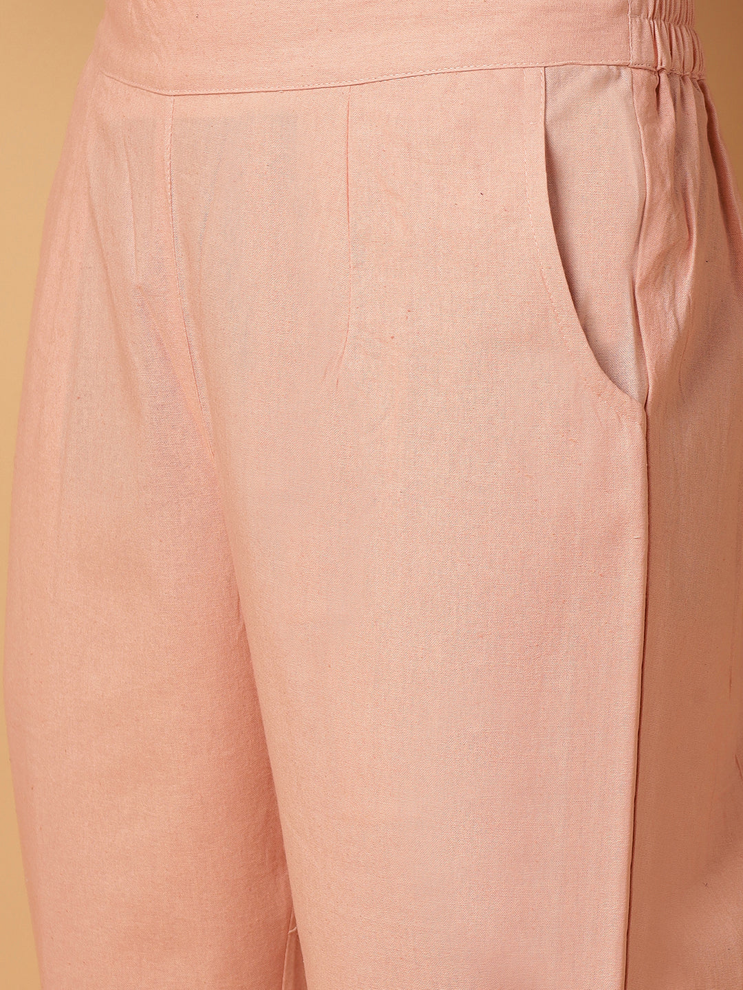 Peach Premium Cotton Trouser