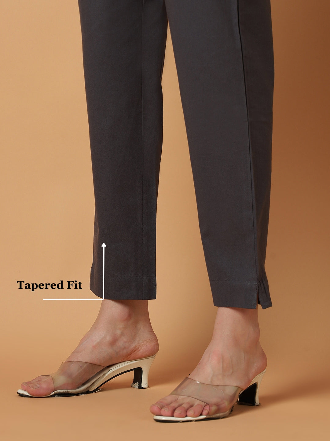 Cement-Grey Premium Cotton Pant