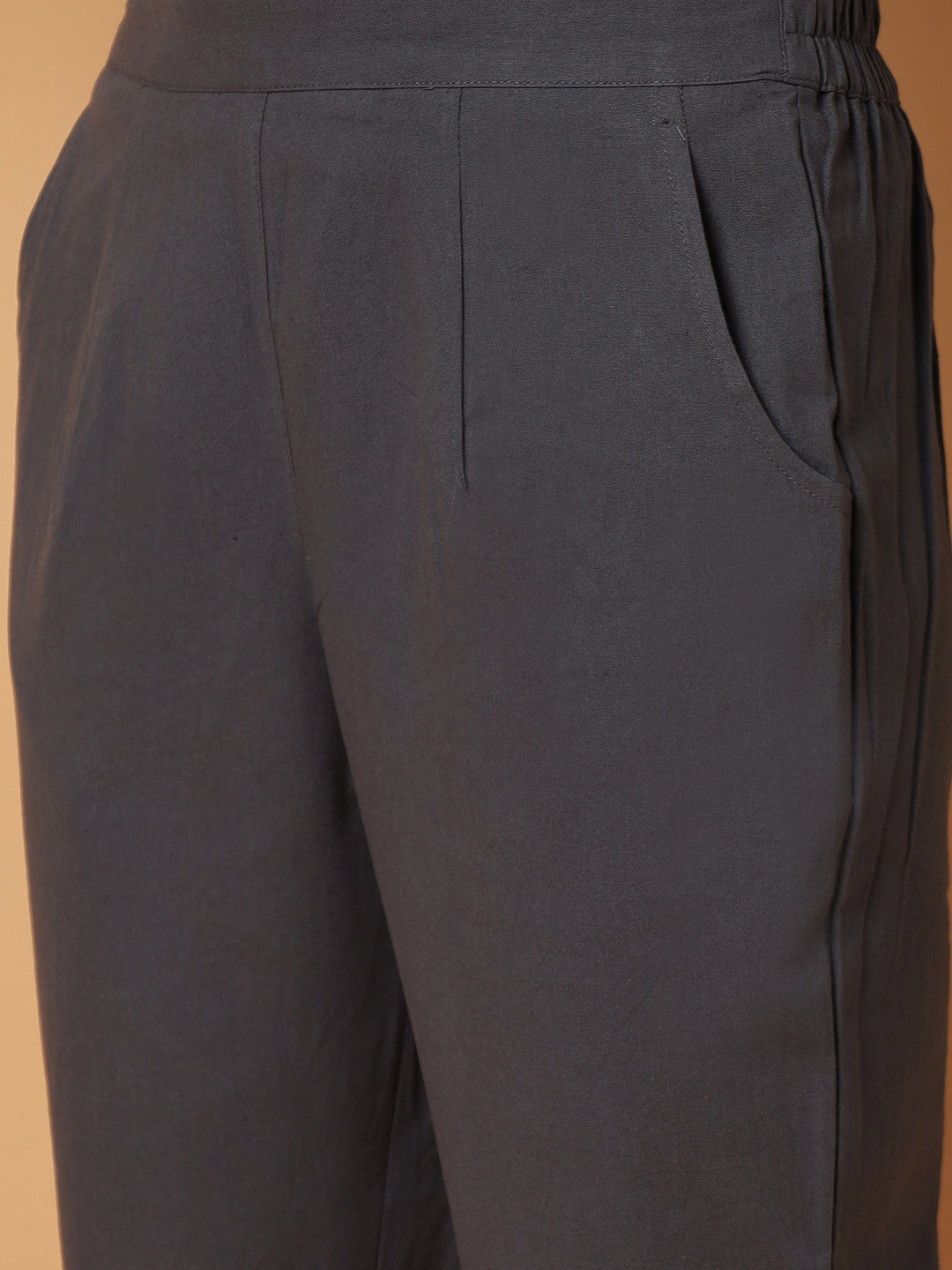 Cement-Grey Premium Cotton Pant