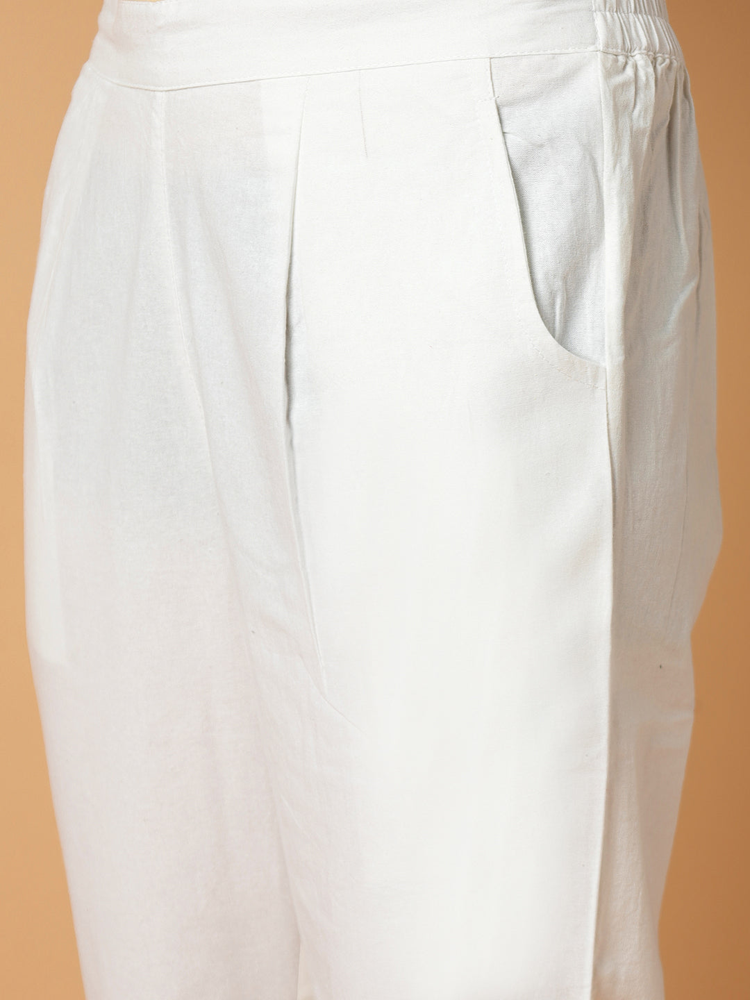White Premium Cotton Trouser