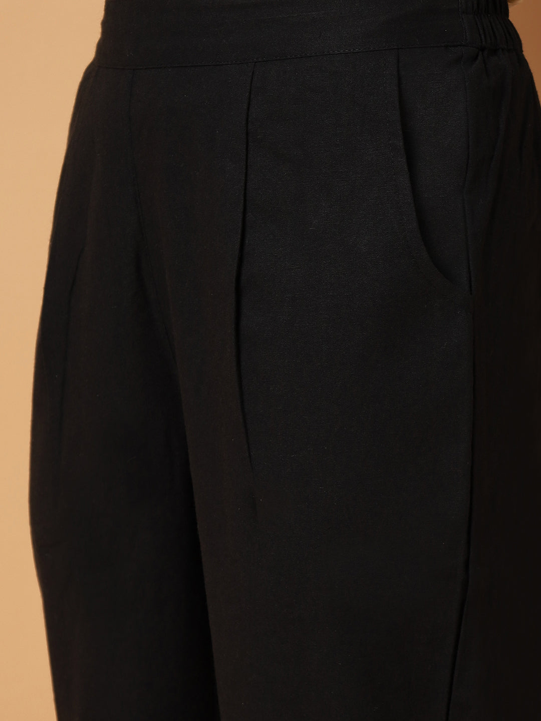 Black Premium Cotton Trouser